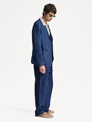 Oliver Spencer Blue Theobald Jacket - Image 2 of 12