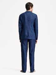 Oliver Spencer Blue Theobald Jacket - Image 5 of 12