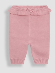 JoJo Maman Bébé Pink Knit 3-Piece Set - Image 4 of 9