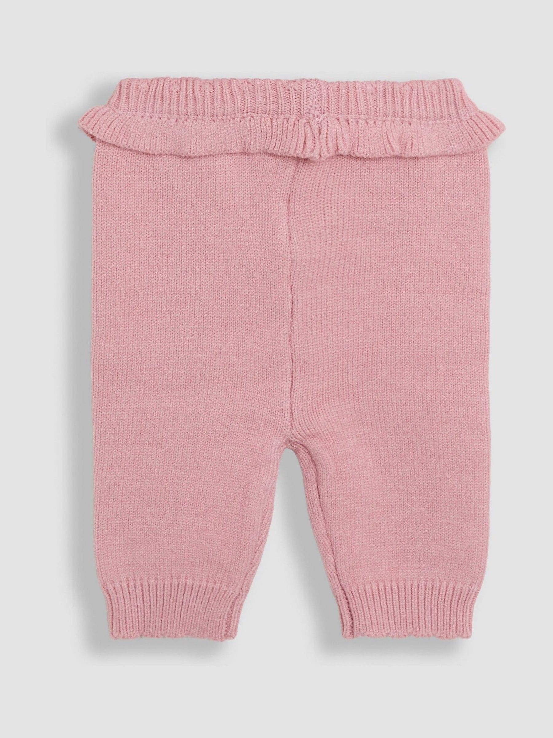 Buy JoJo Maman Bébé Pink Knit 3-Piece Set from Next Romania