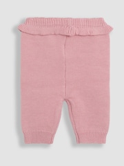 JoJo Maman Bébé Pink Knit 3-Piece Set - Image 5 of 9