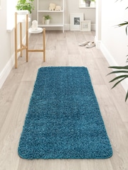 Hug Rug Teal Washable Shaggy Bathmat - Image 1 of 9