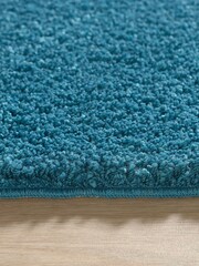 Hug Rug Teal Washable Shaggy Bathmat - Image 5 of 9
