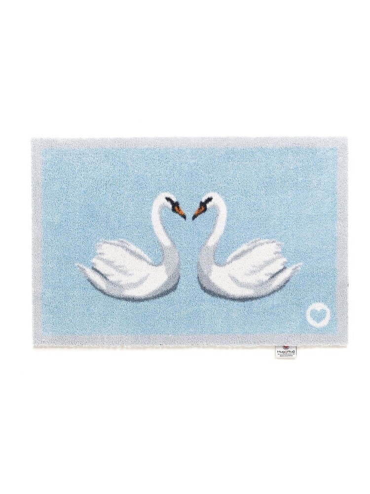 Hug Rug Blue Cotton washable Runner Bathmat - Image 1 of 2