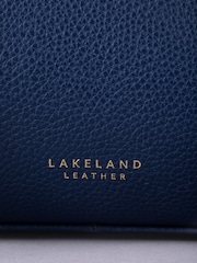 Lakeland Leather Blue Langdale Tote Bag - Image 6 of 6