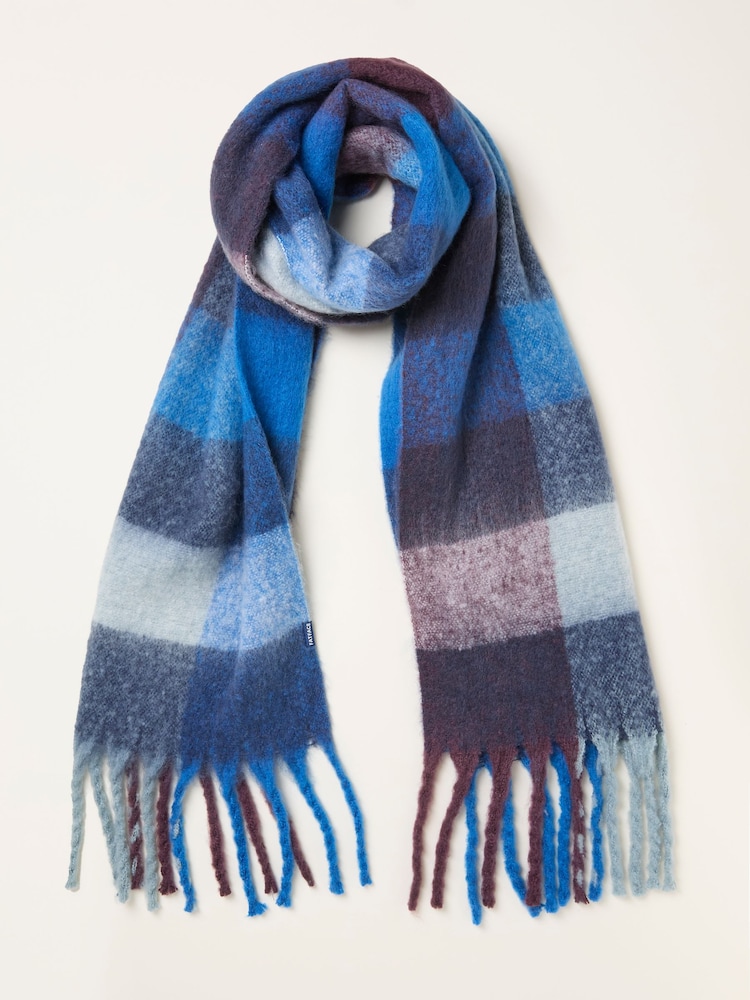 FatFace Multi Large Check Scarf - Image 1 of 2