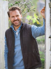 Lakeland Leather Brown Glenridding Gilet - Image 3 of 6