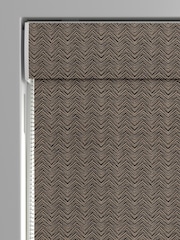 Black Noir Marte Made to Measure Roman Blind - Image 3 of 6