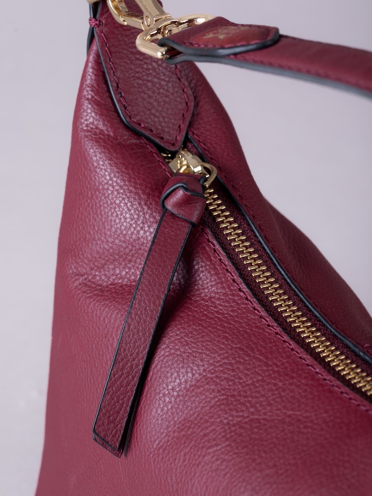 Lakeland Leather Red Ings Grab Bag - Image 4 of 4