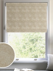 Flax Natural Verty Made to Measure Roman Blind - Image 1 of 6