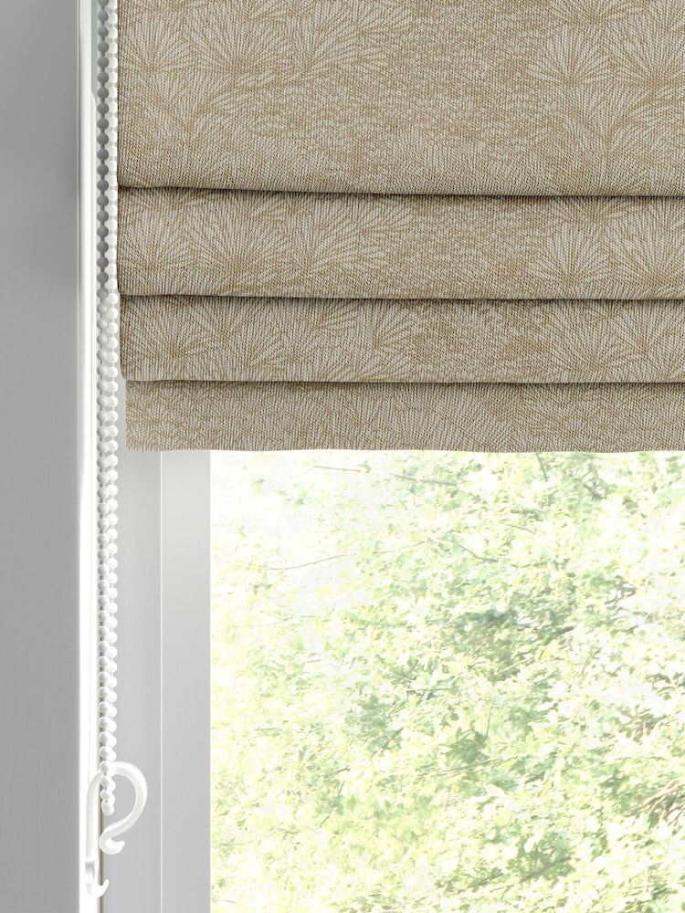 Flax Natural Verty Made to Measure Roman Blind - Image 2 of 6