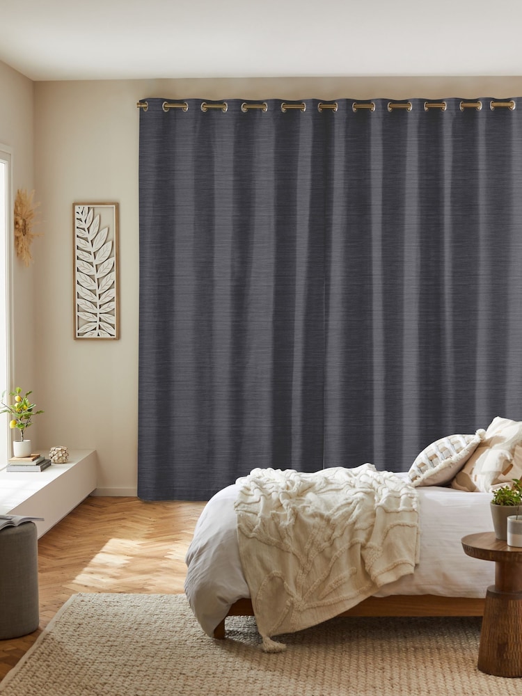 Graphite Grey Ire Made to Measure Curtains - Image 2 of 9