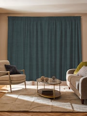 Teal Green Ire Made to Measure Curtains - Image 2 of 9