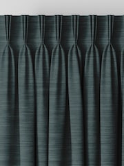 Teal Green Ire Made to Measure Curtains - Image 5 of 9