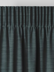 Teal Green Ire Made to Measure Curtains - Image 6 of 9