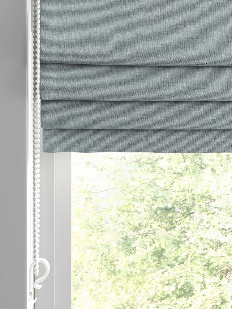 Mineral Blue Bellum Made to Measure Roman Blind - Image 2 of 6