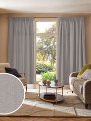 Dove Grey Bellum Made to Measure Curtains - Image 1 of 9