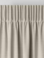 Oyster Natural Ire Made to Measure Curtains - Image 6 of 9