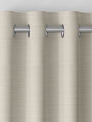 Oyster Natural Ire Made to Measure Curtains - Image 7 of 9