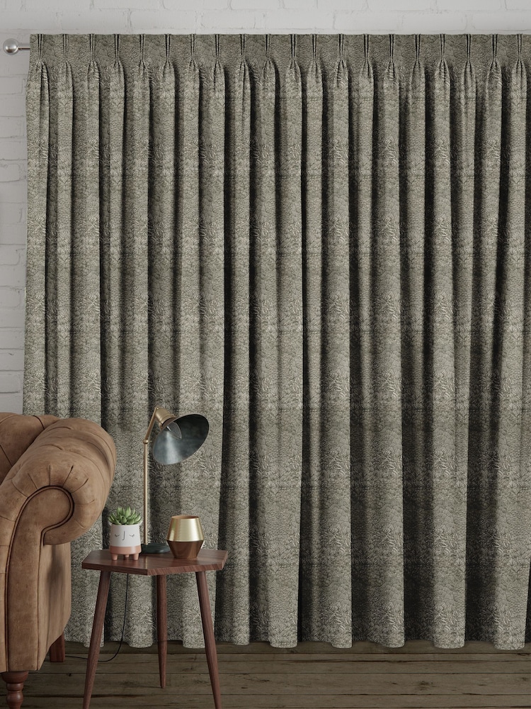 Forest Green Verty Made to Measure Curtains - Image 2 of 9