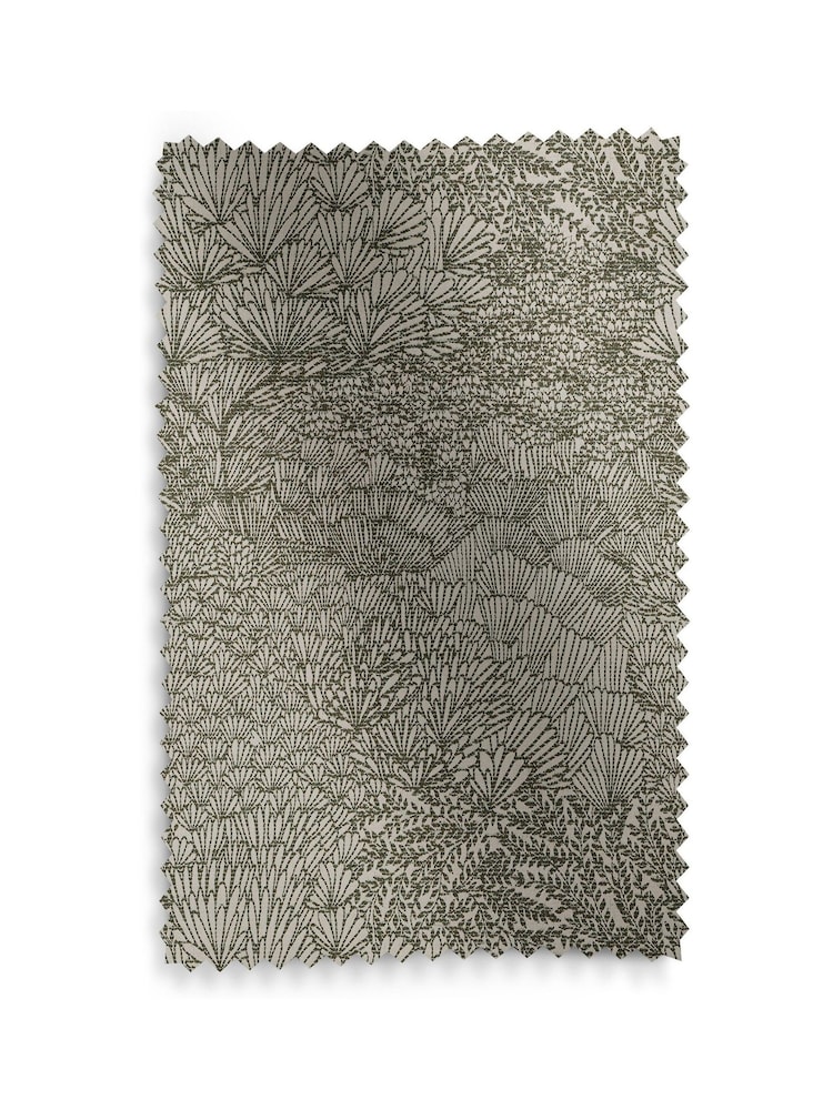 Forest Green Verty Made to Measure Curtains - Image 9 of 9