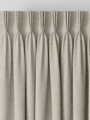 Oyster Natural Bellum Made to Measure Curtains - Image 5 of 9