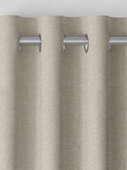 Oyster Natural Bellum Made to Measure Curtains - Image 7 of 9