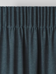 Peacock Blue Bellum Made to Measure Curtains - Image 6 of 9