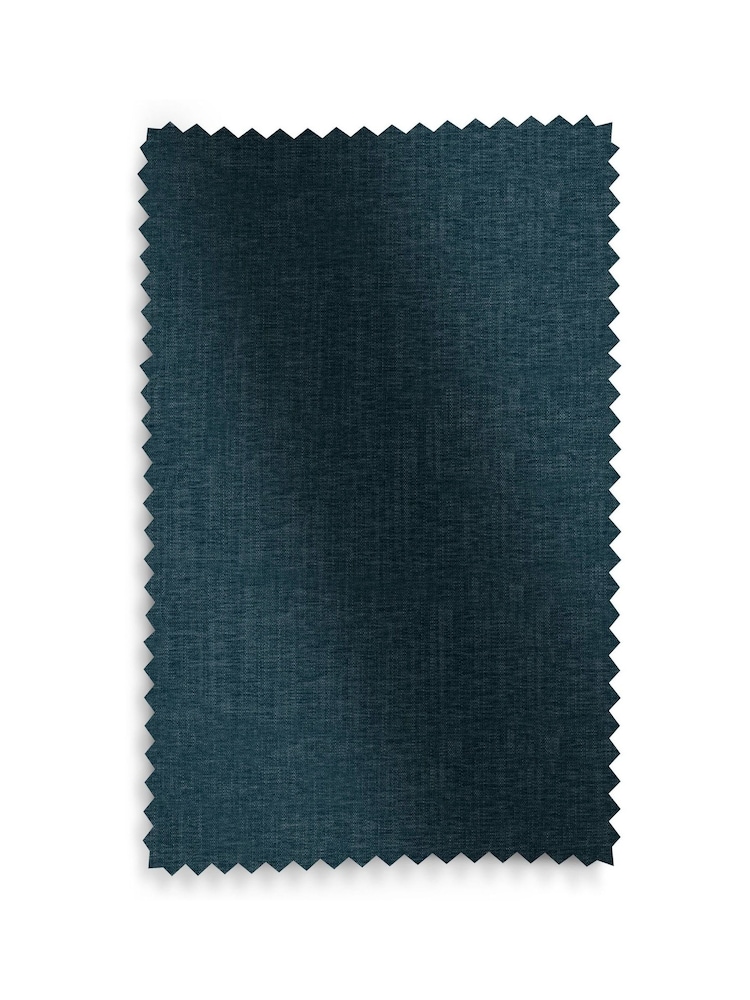 Peacock Blue Bellum Made to Measure Curtains - Image 9 of 9