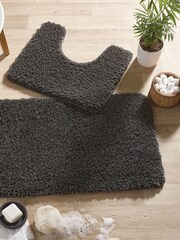 Hug Rug Dark Green Washable Shaggy Mat - Image 6 of 9