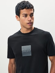 HUGO Split Box Logo T-Shirt - Imagen 4 de 4