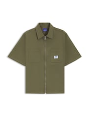 Camisa de manga curta com zíper HUGO - Imagem 6 de 6