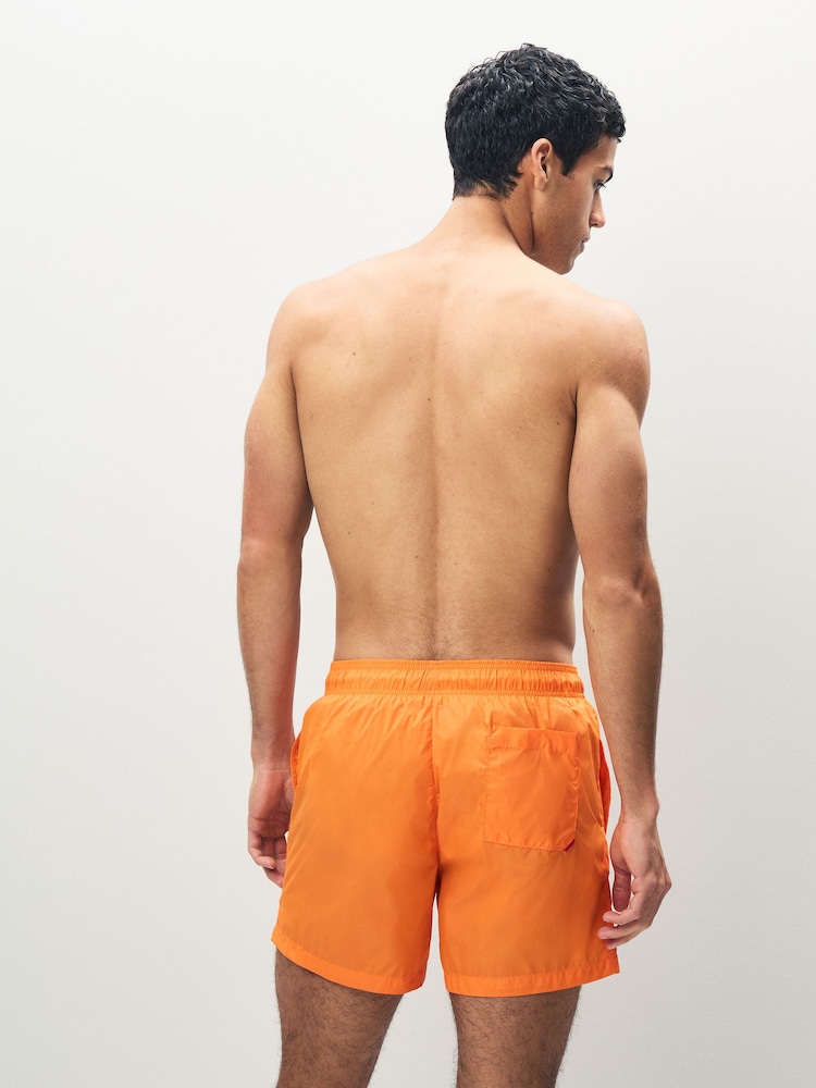 HUGO Orange Logo Swim Shorts - Image 2 of 6