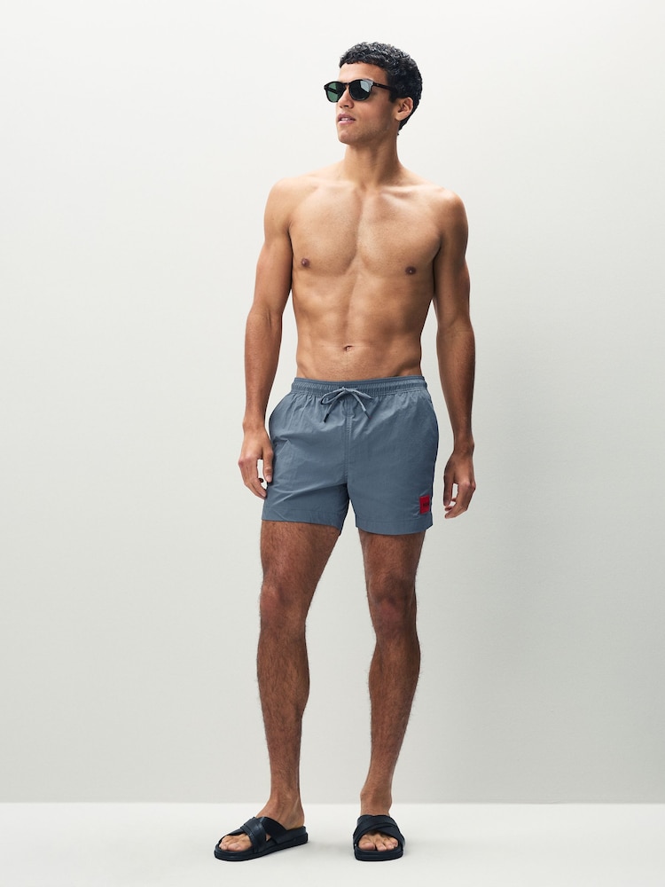 HUGO com logotipo Swim Shorts - Imagem 2 de 5