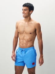 HUGO com logotipo Swim Shorts - Imagem 1 de 6