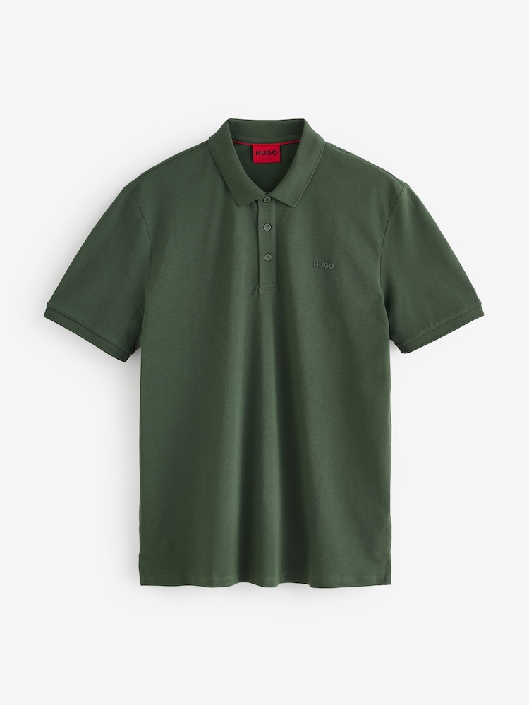 HUGO Green Logo Polo Shirt - Image 1 of 1