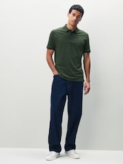 HUGO Green Logo Polo Shirt - Image 3 of 5