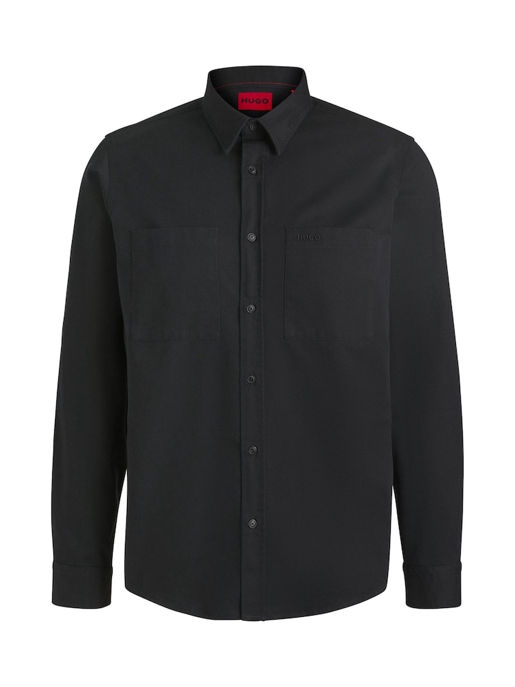 HUGO Black Egrin Shirt - Image 5 of 5 HUGO Black Egrin Shirt - Image 5 of 5