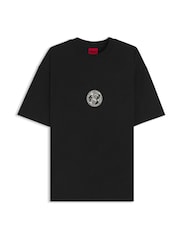 HUGO Black Boxing Back Print T-Shirt - Image 1 of 1