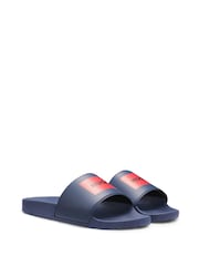 HUGO Blue Box Logo Sliders - Image 1 of 2