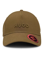 HUGO Green Logo Cap - Image 1 of 1