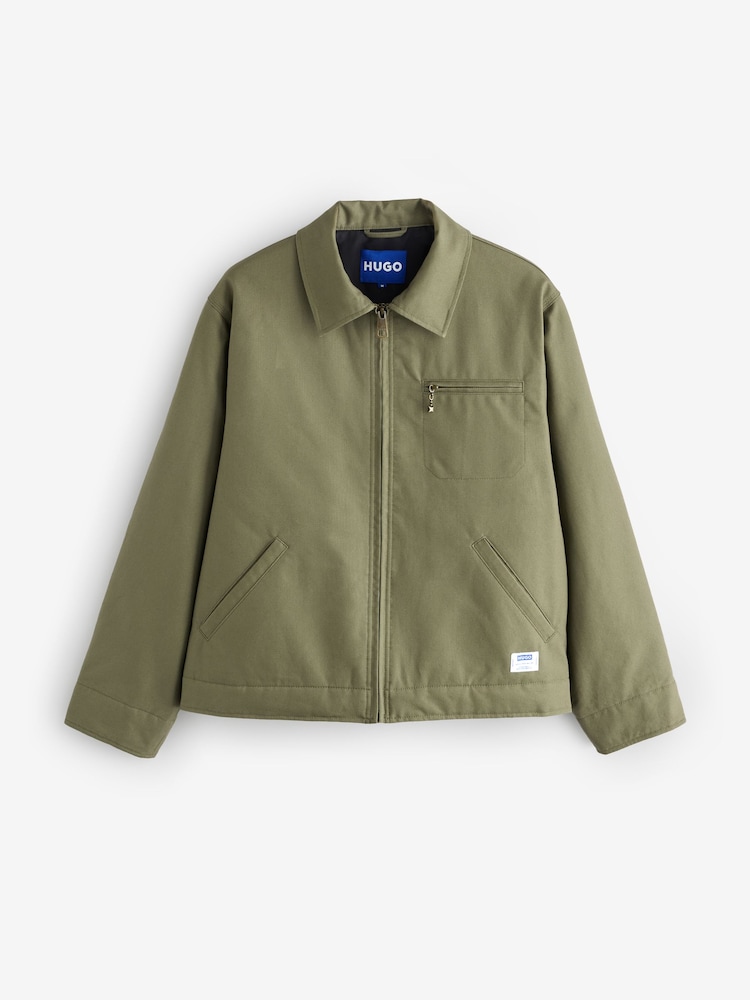 HUGO Zip Up Jacket with Pocket - Imagem 1 de 1