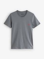 HUGO Natural T-Shirt  3 Pack - Image 3 of 5
