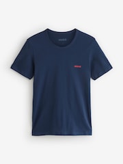 HUGO Natural T-Shirt  3 Pack - Image 4 of 5