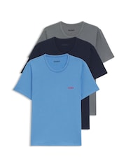HUGO Natural T-Shirt  3 Pack - Image 5 of 5