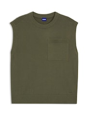Colete de malha HUGO com bolso - Imagem 2 de 2