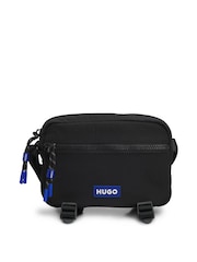 HUGO Black Logo Bum Bag - Image 1 of 2