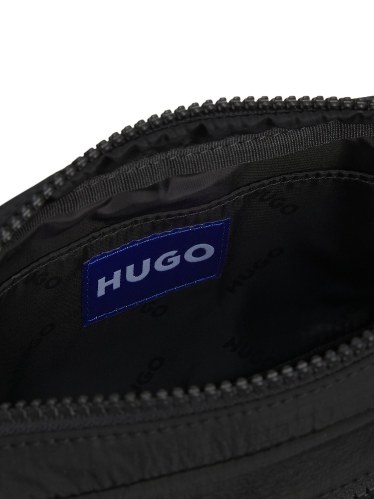 HUGO Black Logo Bum Bag - Image 2 of 2 HUGO Black Logo Bum Bag - Image 2 of 2