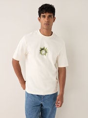 HUGO Logo Graphic Print T-Shirt - Imagen 1 de 5