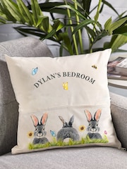 Personalised 100% Cotton Pocket Book Cushion by Loveabode - Image 4 of 4